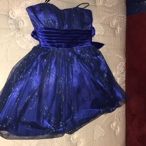 Blue formal dress